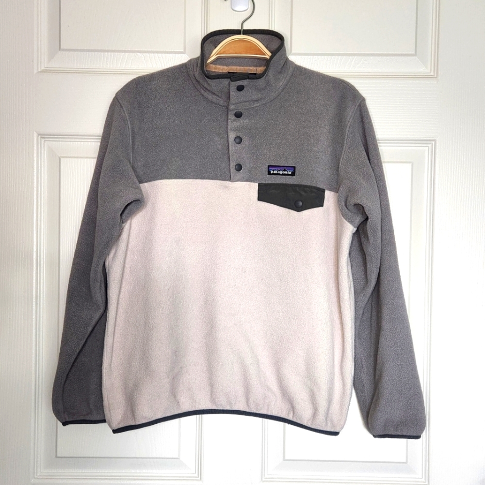 Patagonia Synchilla Snap-T Fleece Pullover Gray